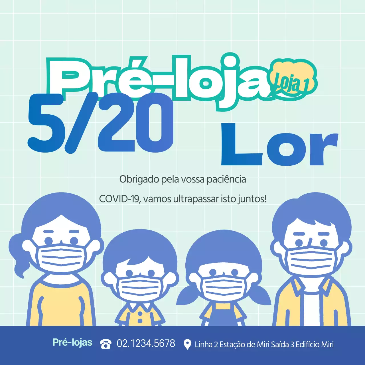 Aviso de empresa de Corona