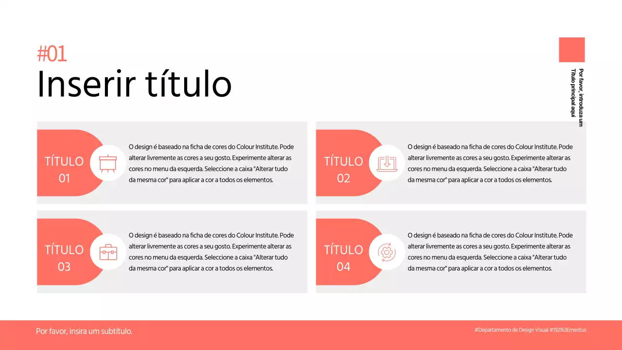 Conceito limpo vermelho Desenho de diagrama da agenda