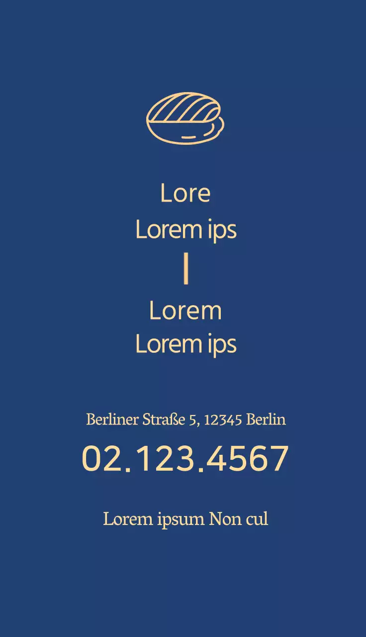 blau illustration einfach restaurant sushi