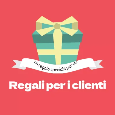 Regali per i clienti