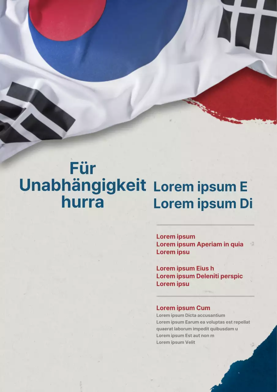 Es lebe die Unabhängigkeit