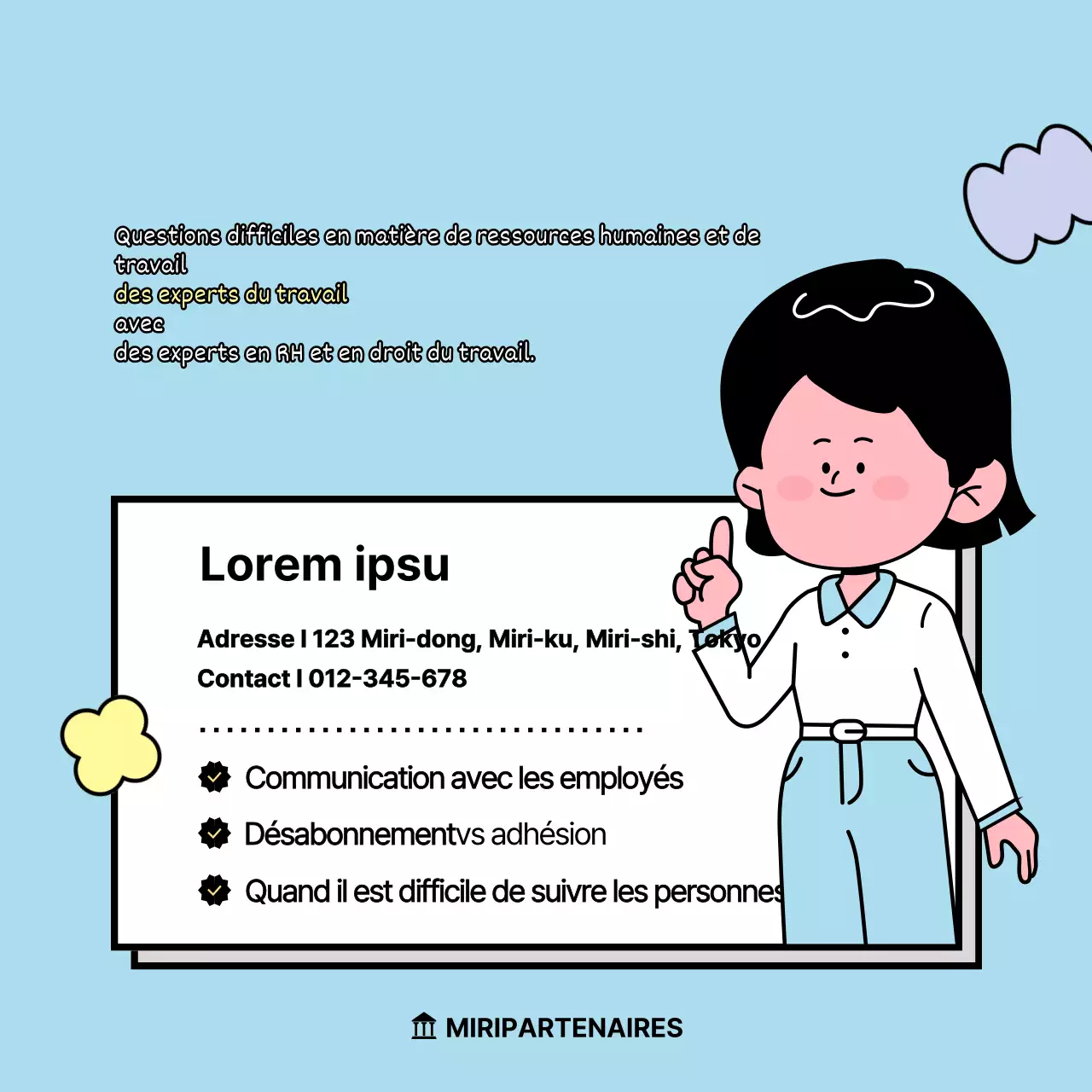 Apprenez des anecdotes sur les jours fériés en compagnie d'une jeune fille pétillante aux couleurs pastel.