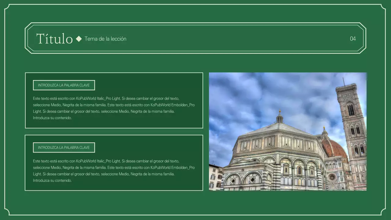 Plantilla de Historia Mundial