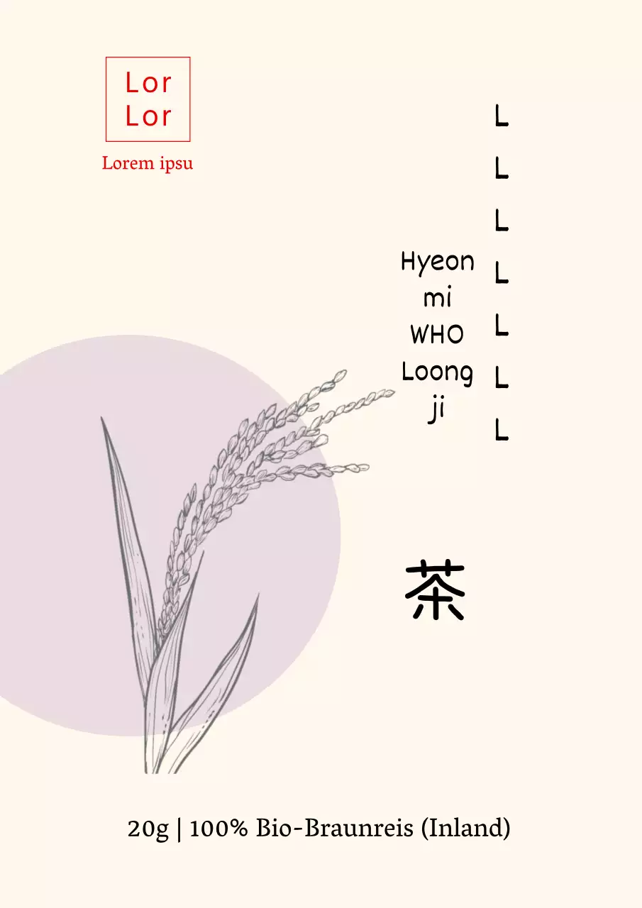 Schlichter beiger und roter Flyer für eine interdisziplinäre Austauschveranstaltung