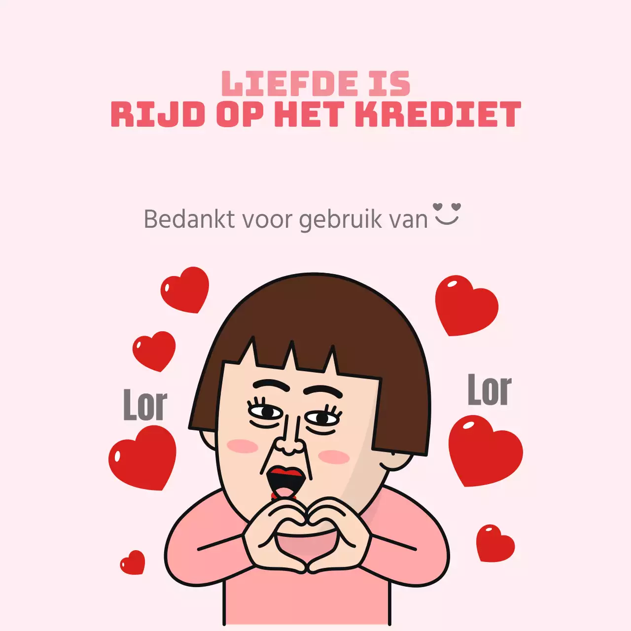 Liefde rijdt op credits