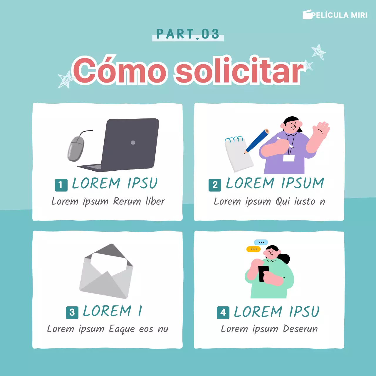 Tarjeta del festival de cine MentaNoticias