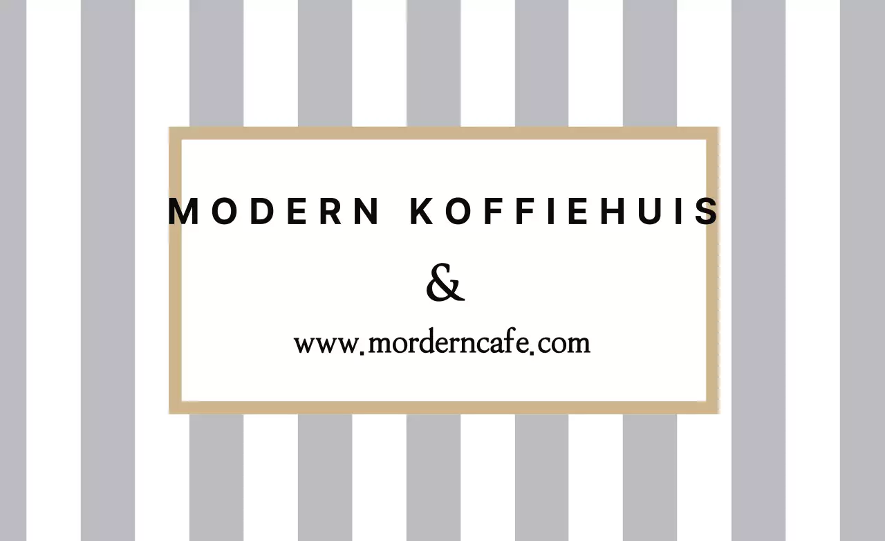 Modern Café