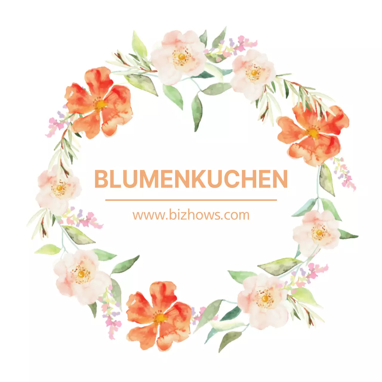 Blumenkuchen