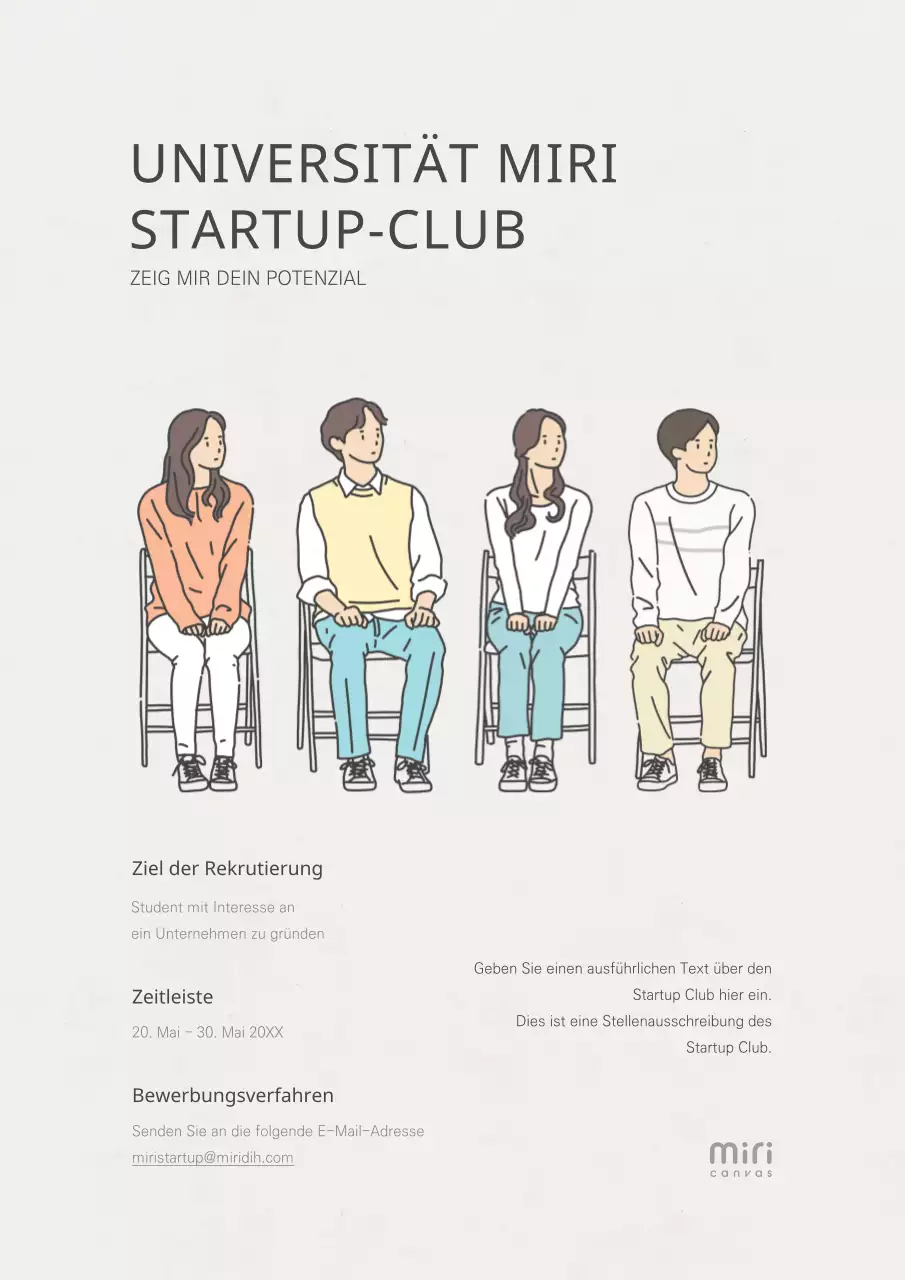 Anwerbung von Unterstützern