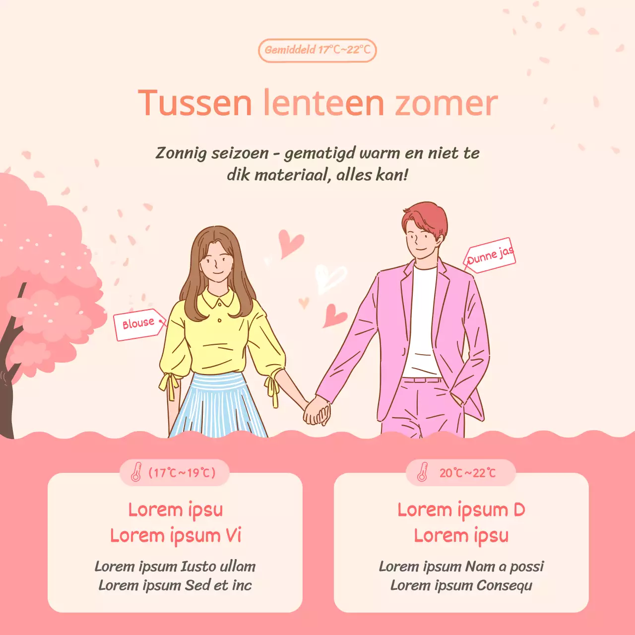 Gekleed in geel en chartreuse CardNews