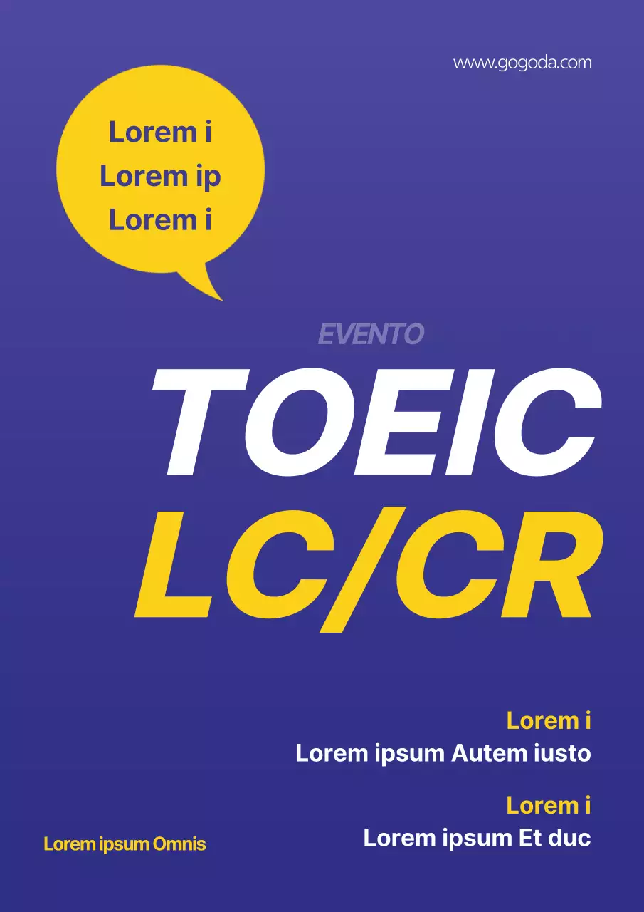 Un sencillo folleto azul y amarillo para una clase de Hagi en una escuela local.