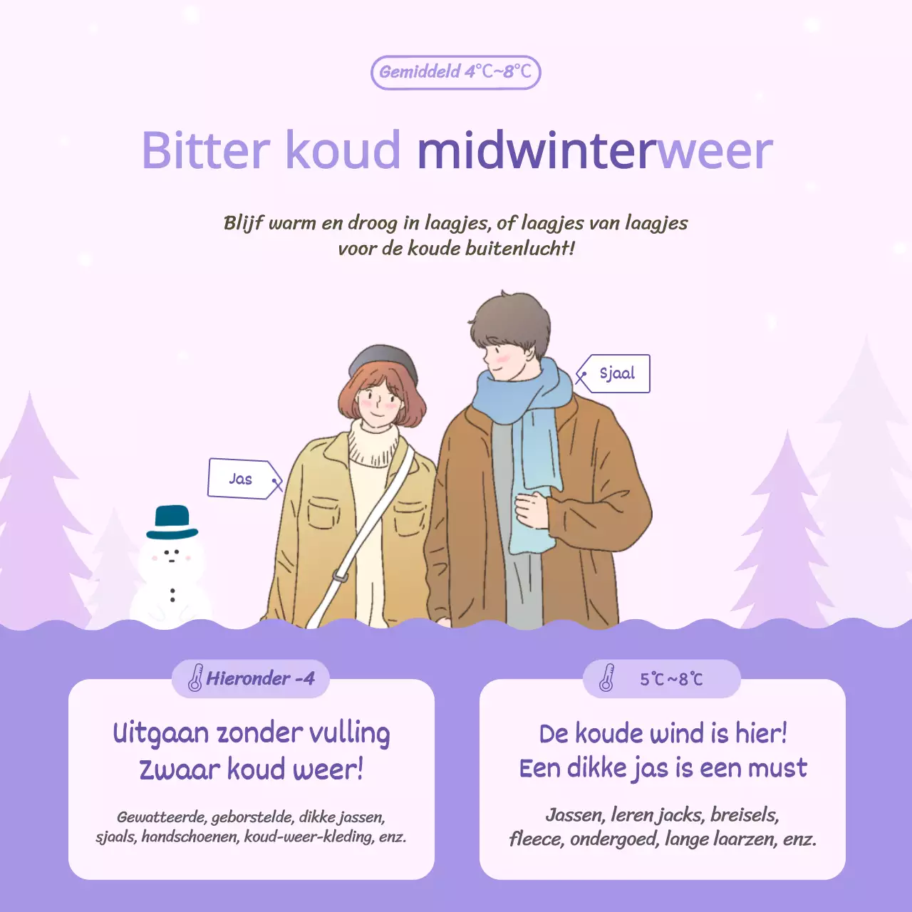 Gekleed in geel en chartreuse CardNews