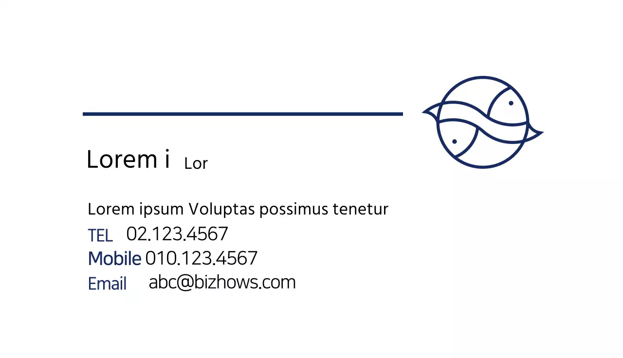 illustrazione blu ristorante semplice frutti di mare