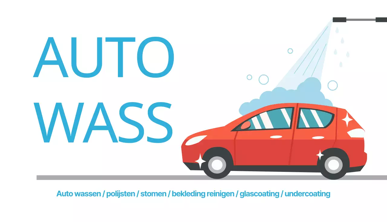 Auto wassen