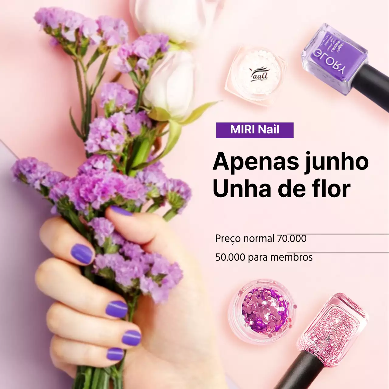 Eventos de salões de unhas