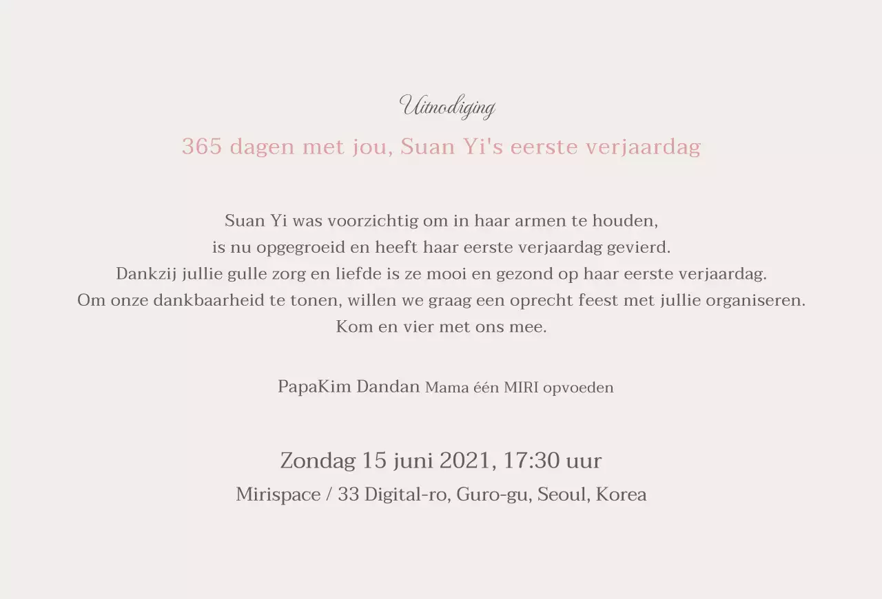 Ovale stenen feestkaart