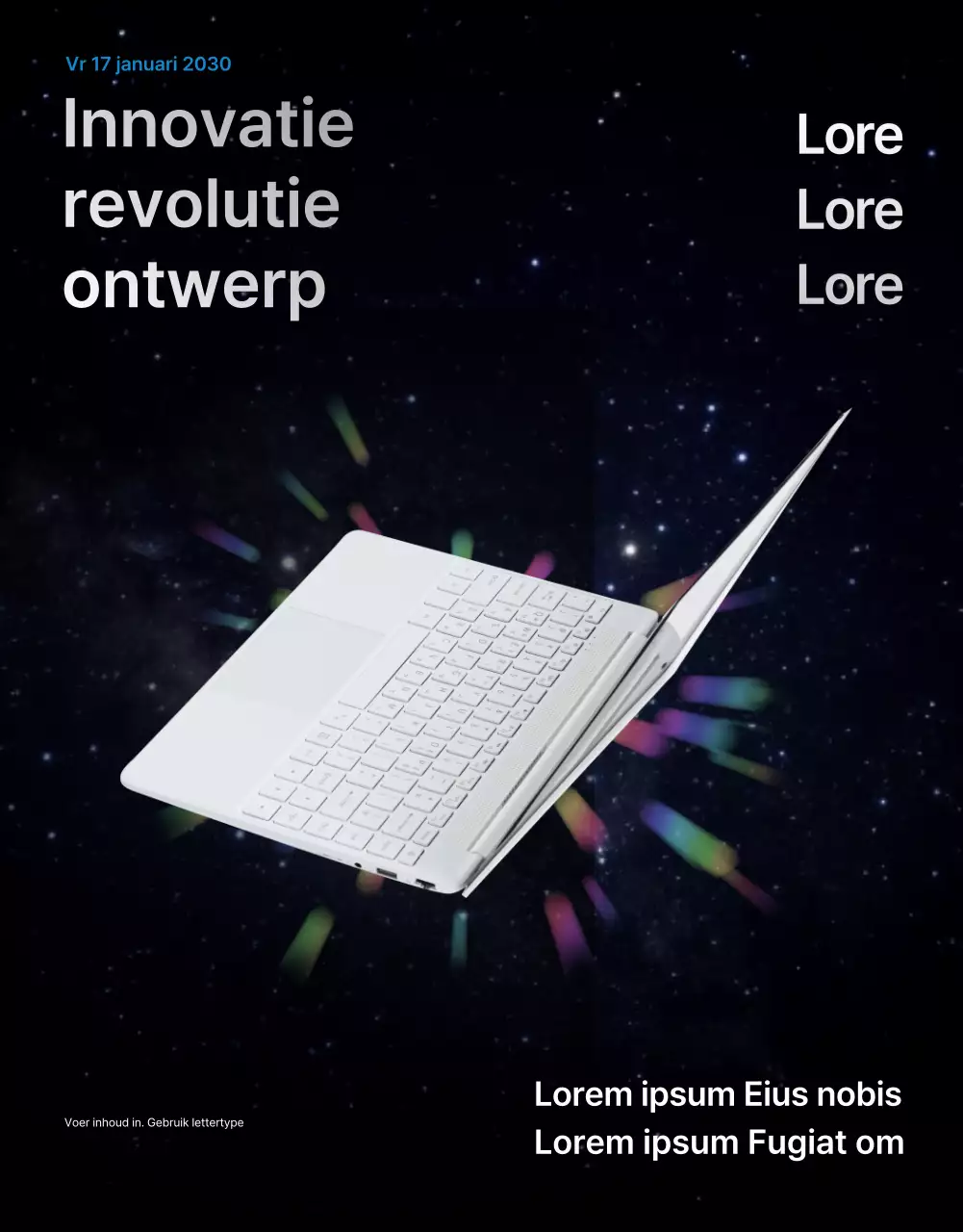 Detailpagina zwart-wit notitieboek