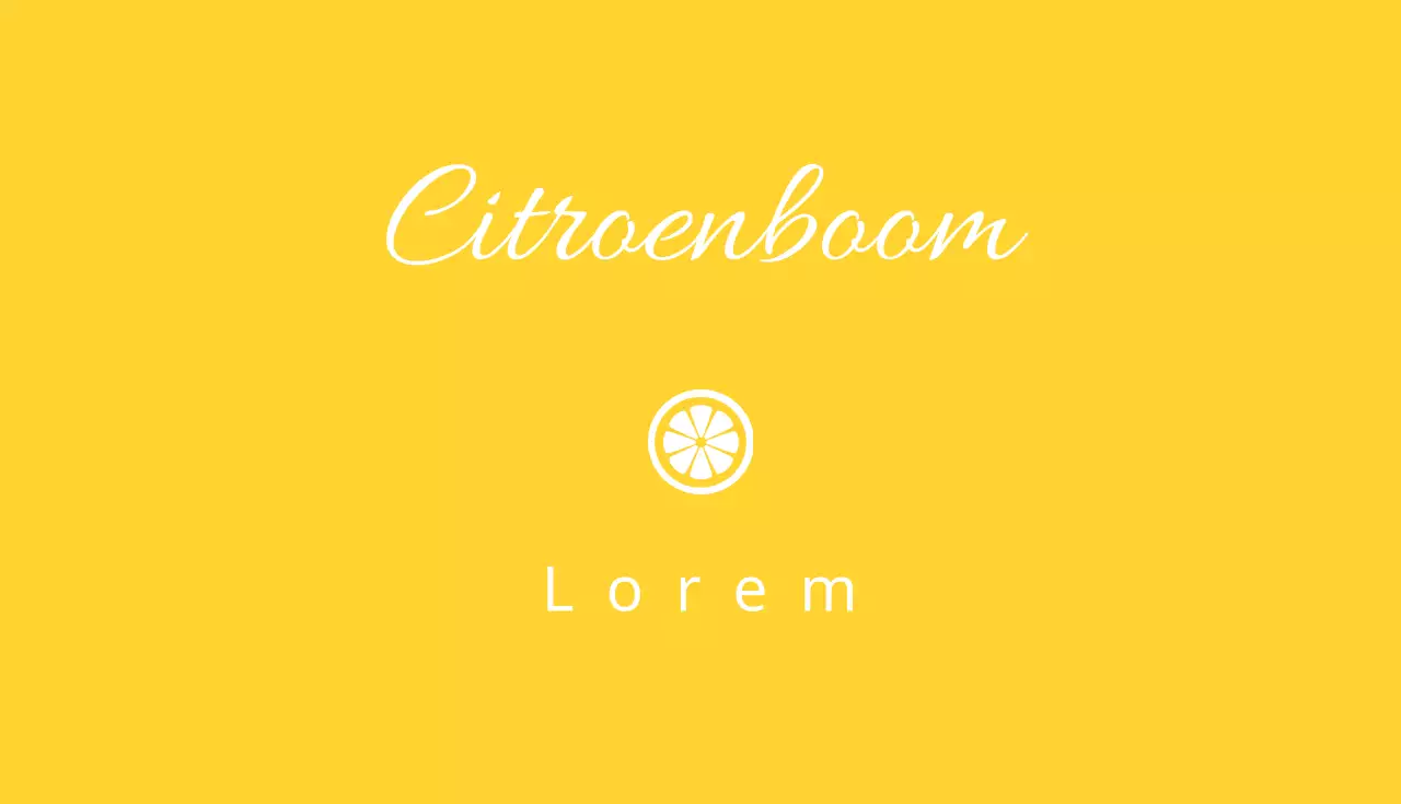 Citroenboom