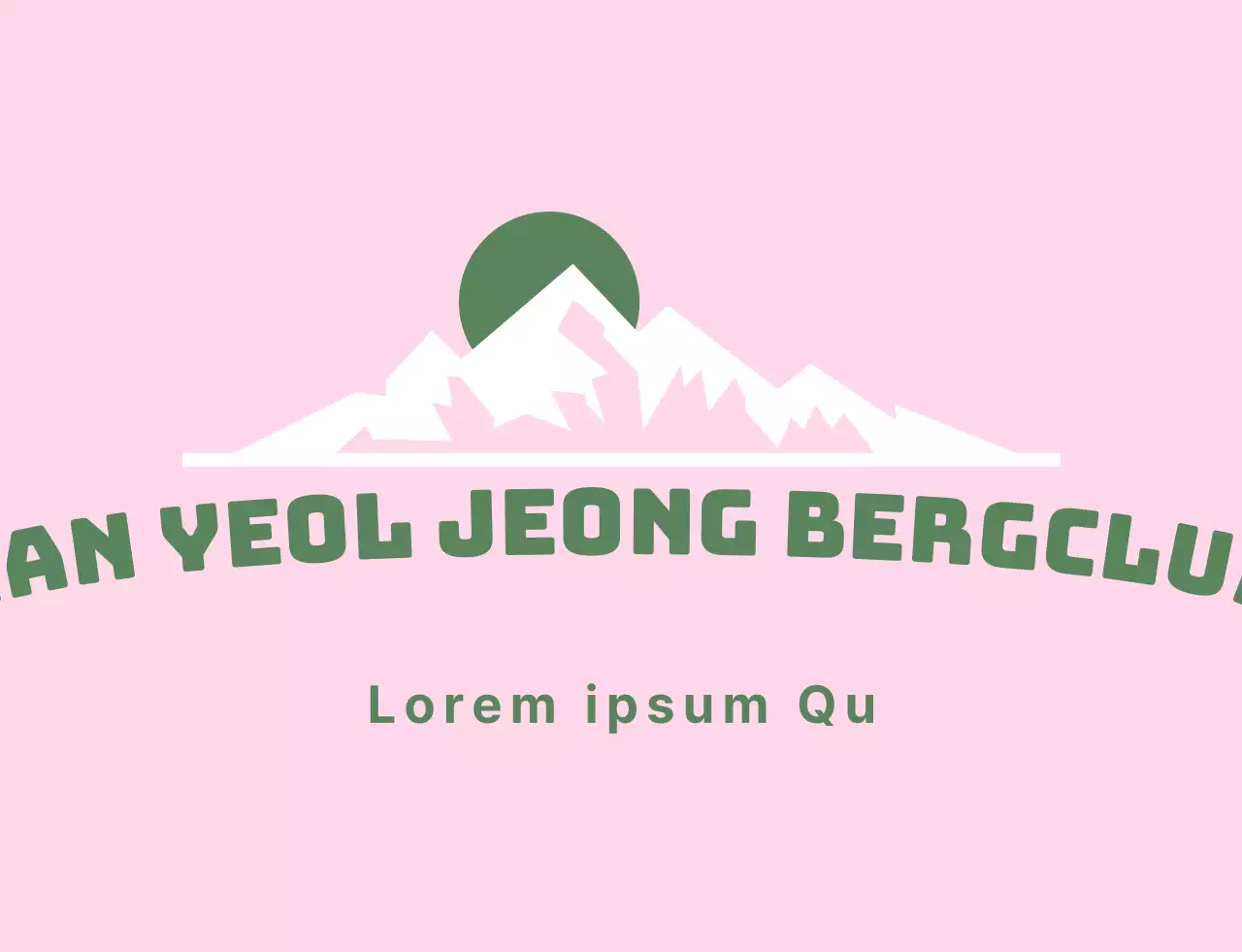 Uniform van bergbeklimmersclub met bergillustratie