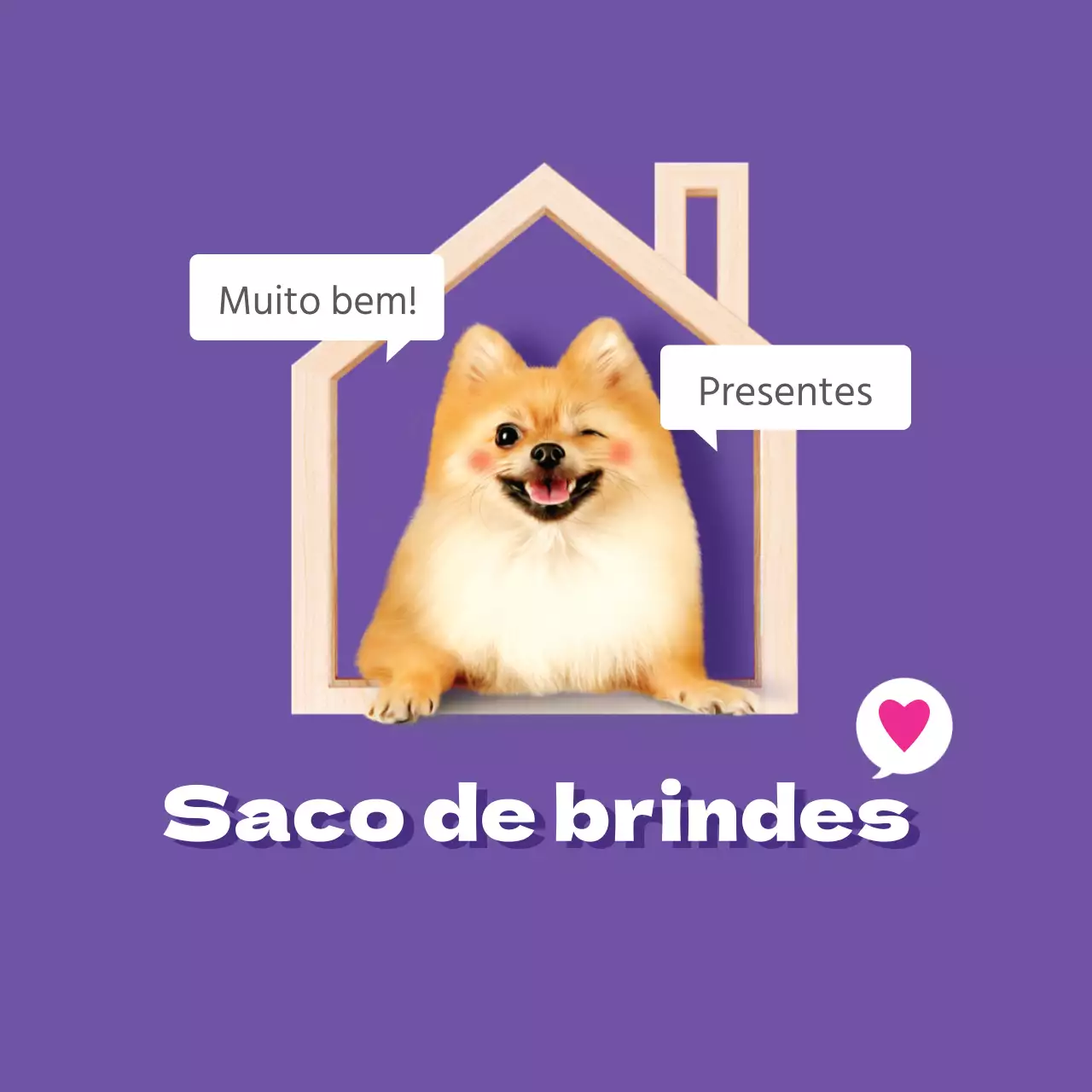 Saco de brindes
