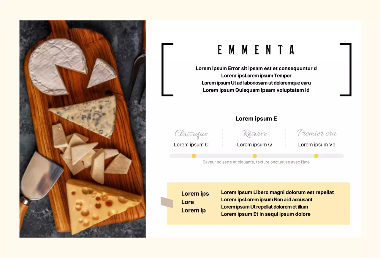 Carte postale à l'effigie du fromage sur un fond simple et pastel