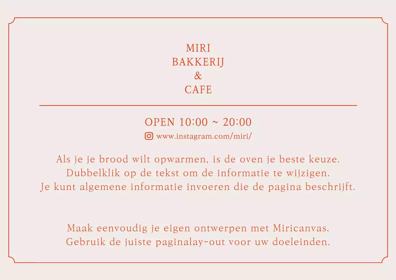 Ansichtkaart met illustratiethema in rood