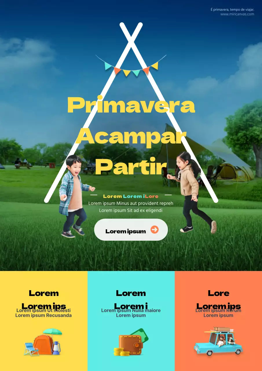 Acampamento de primavera