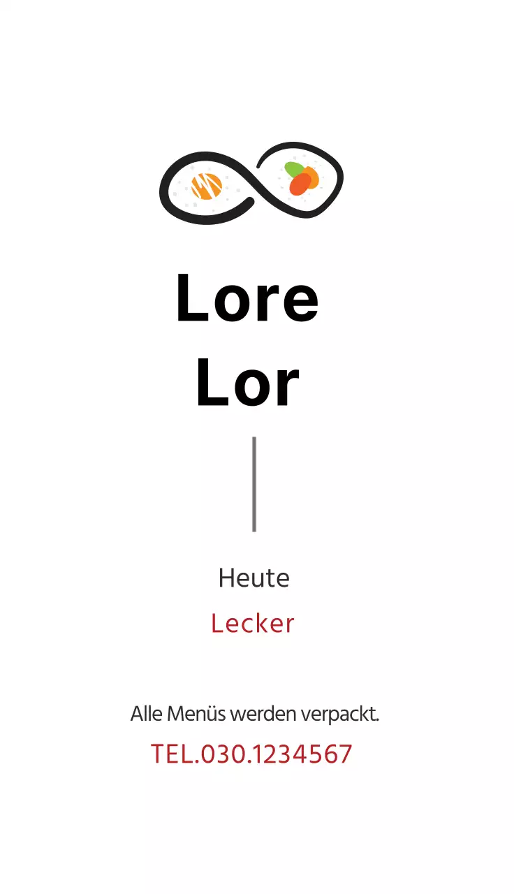 Weiße Illustration ordentliches Restaurant kimbap