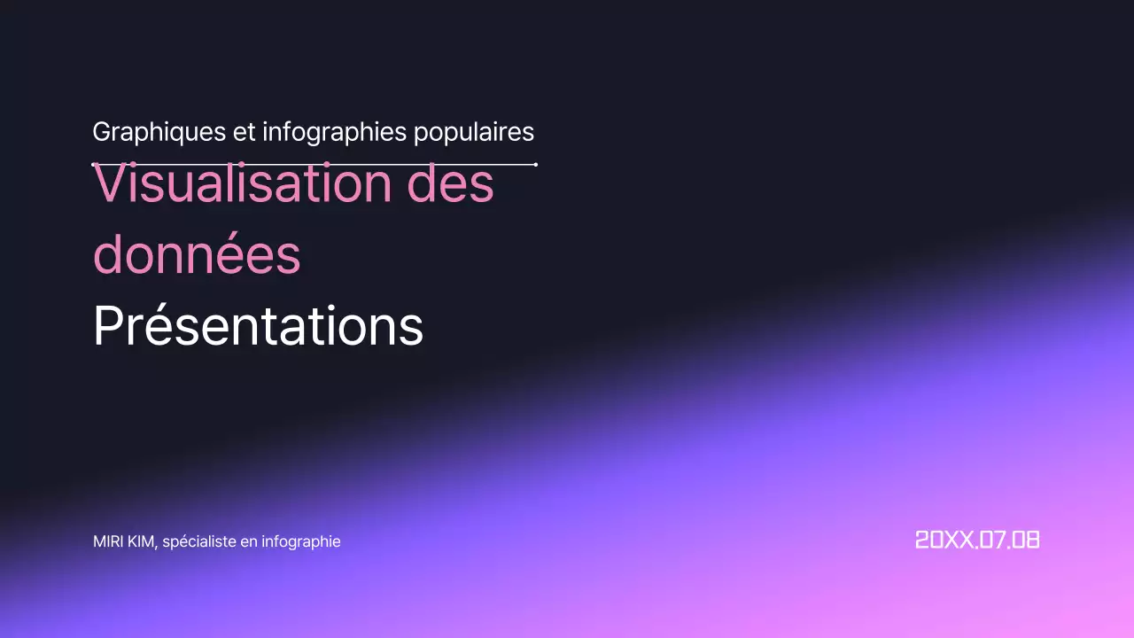 Infographie commerciale simple avec des accents roses sur fond blanc