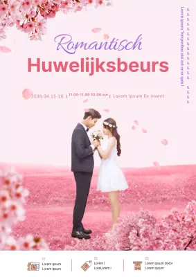 Romantische huwelijksparen