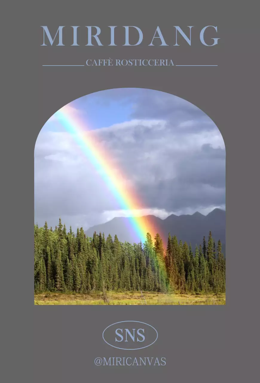 Fotolayout emozionale del caffè in grigio scuro e blu