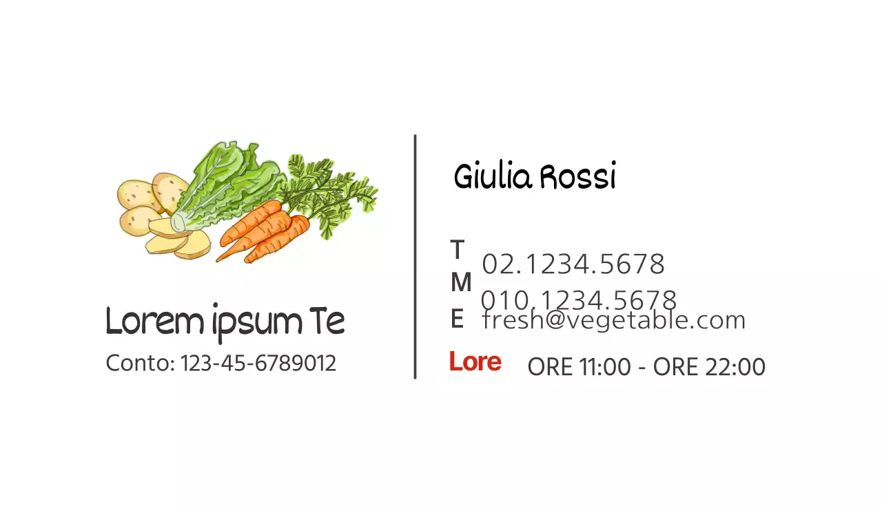 Piccolo negozio di verdure