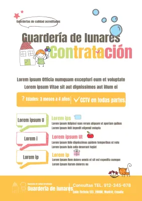 Guardería de lunares