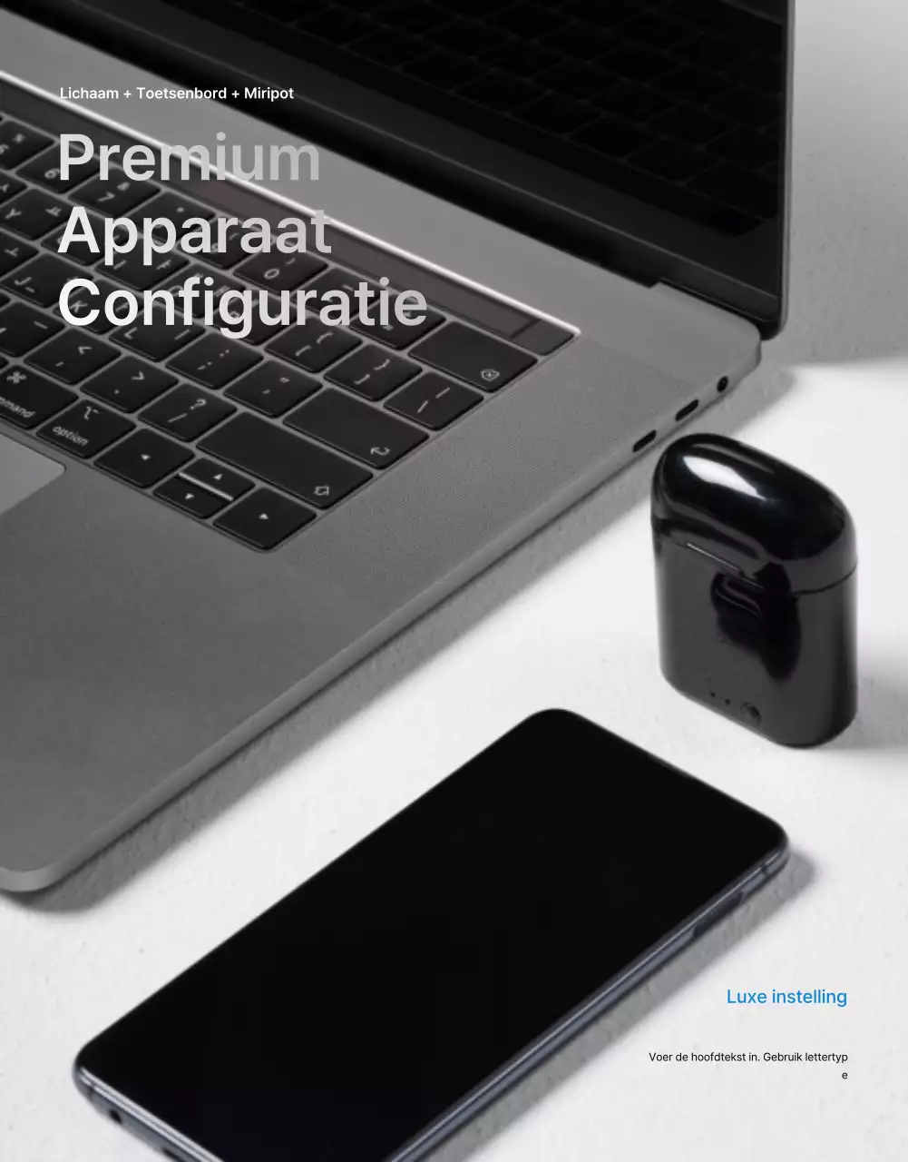 Detailpagina zwart-wit notitieboek