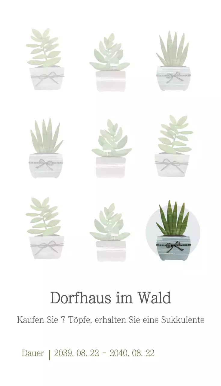 Walddorf Blumengarten