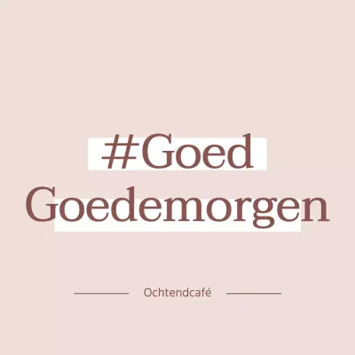 Ochtendcafé