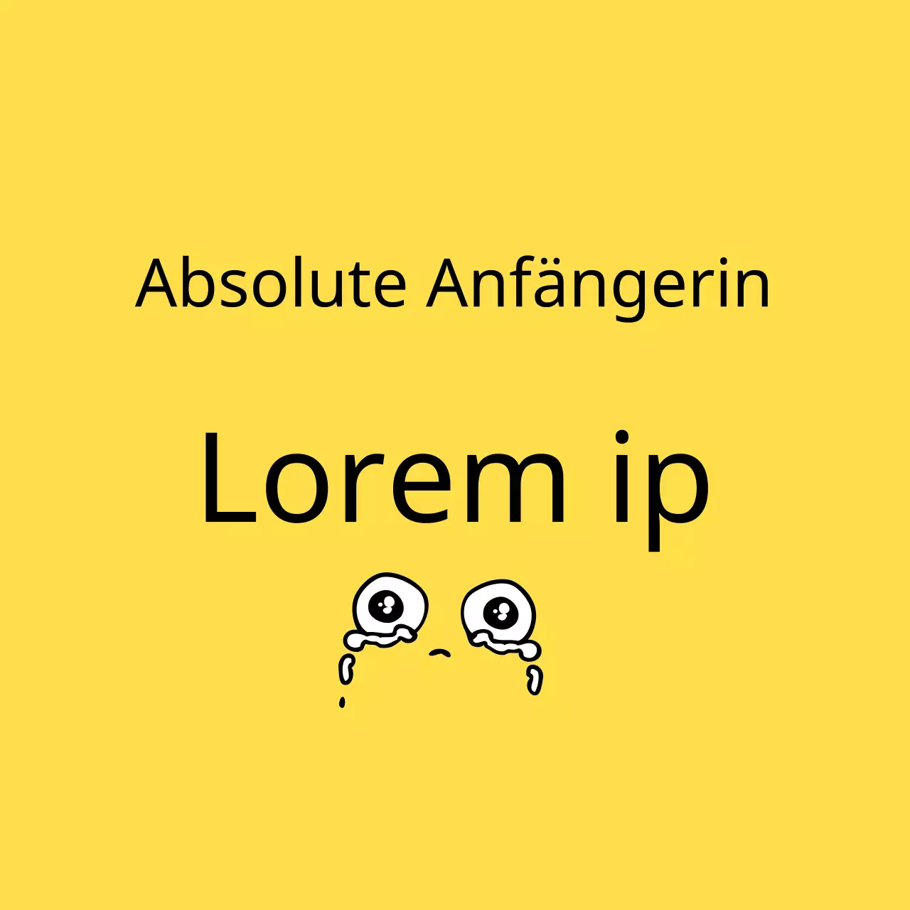 Gelber illustrierter Führerschein für Anfänger