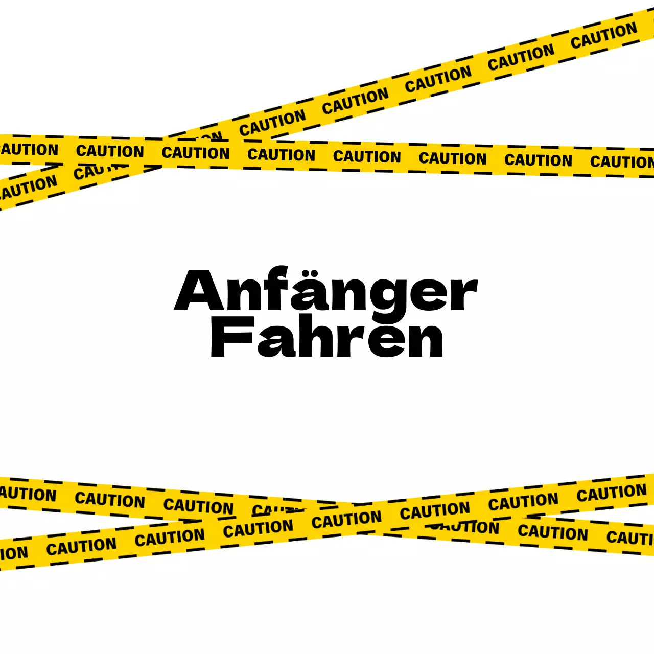 Gelb Schwarz Leicht lesbare Anleitungen für Fahranfänger