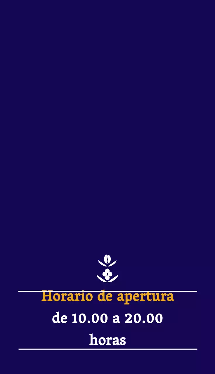 Elegante diseño de cafetería con un logotipo en forma de frijol blanco y amarillo