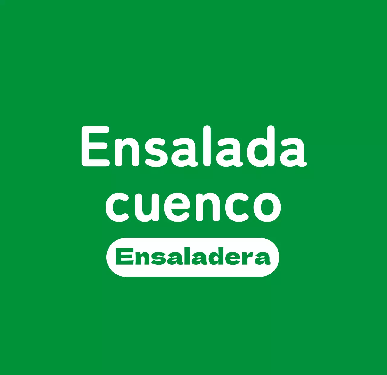Tienda de ensaladas Green Simple