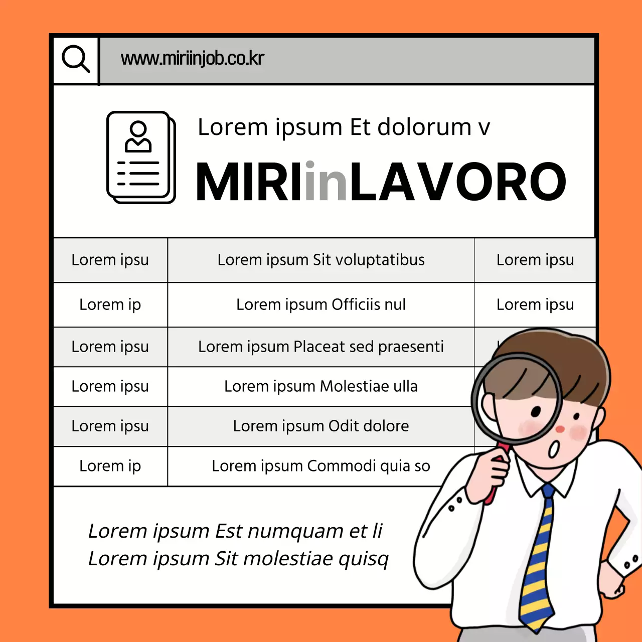 Consigli arancioni e neri per domande di intervista anticipate e risposte modello