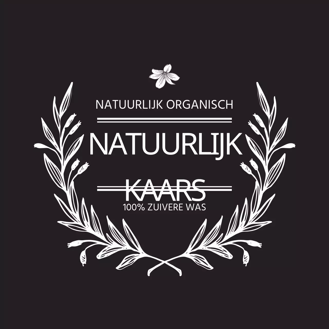 NATUURLIJKE KAARS