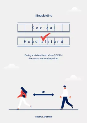 Navy en grijze boekachtige illustratie van een universitaire boekdiscussiegroep op zoek naar leden