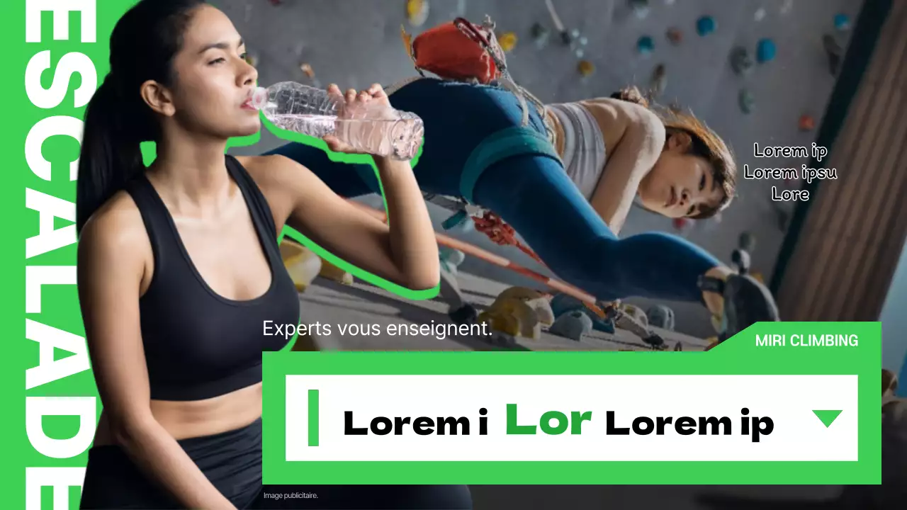 Conseils de sécurité pour les supports d'escalade en vert