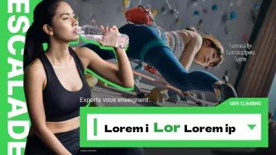 Conseils de sécurité pour les supports d'escalade en vert