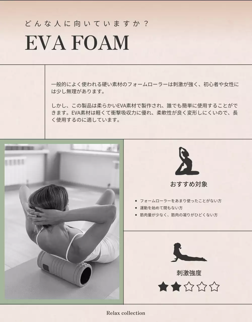 緑 シンプル フィットネス パンフレット 詳細ページ