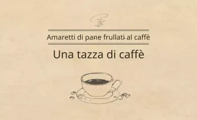 Una tazza di caffè