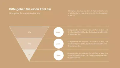 Einfaches Konzept Trichter in gelb und weiß