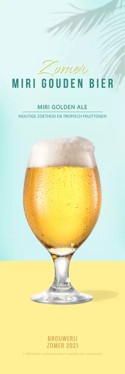 Eenvoudige Craft Beer Banner