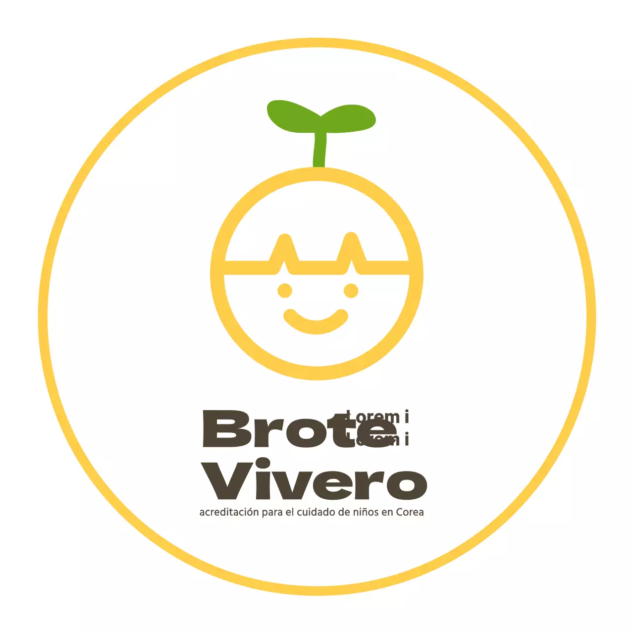 Sencillo y bonito cartel ilustrado para la habitación del bebé